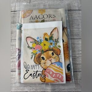 Easter Bunny Decorative Pillow Cover 18x18